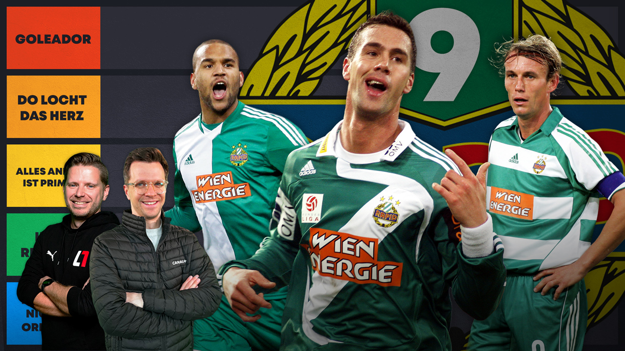 Ranking: Die besten Neuner des SK Rapid