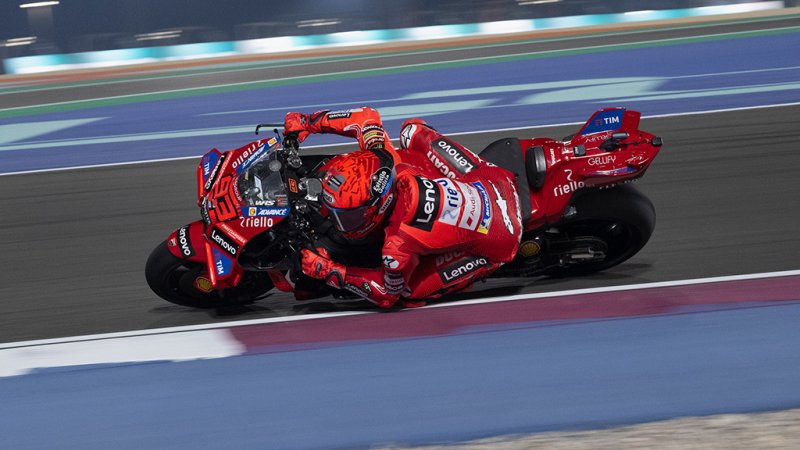 Marc Marquez ist auch in Katar der Sprint-König