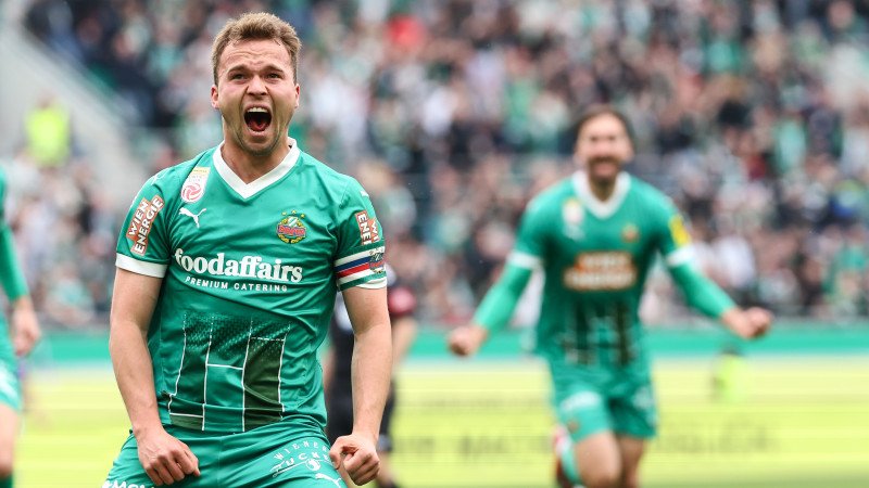 Derbysieger! Rapid besiegt schwache Austria