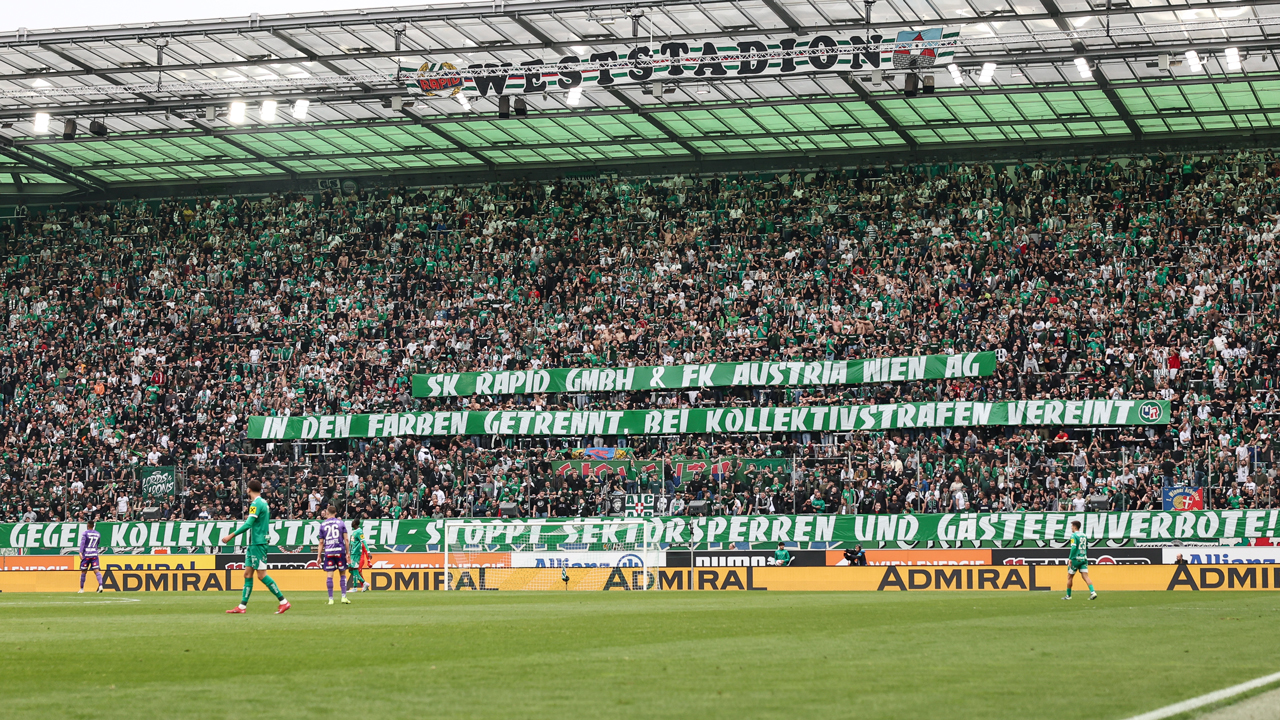 Derby ohne FAK-Fans: Die Spruchbänder und Gesänge