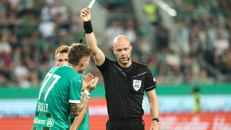Englischer Referee pfeift Rapid-Rückspiel gegen Djurgarden