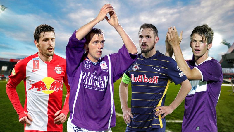 Diese Spieler kickten für Austria Wien und Red Bull Salzburg