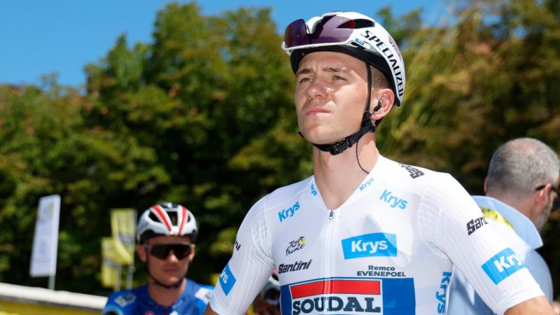 Evenepoel feiert Comeback nach schwerem Trainingssturz