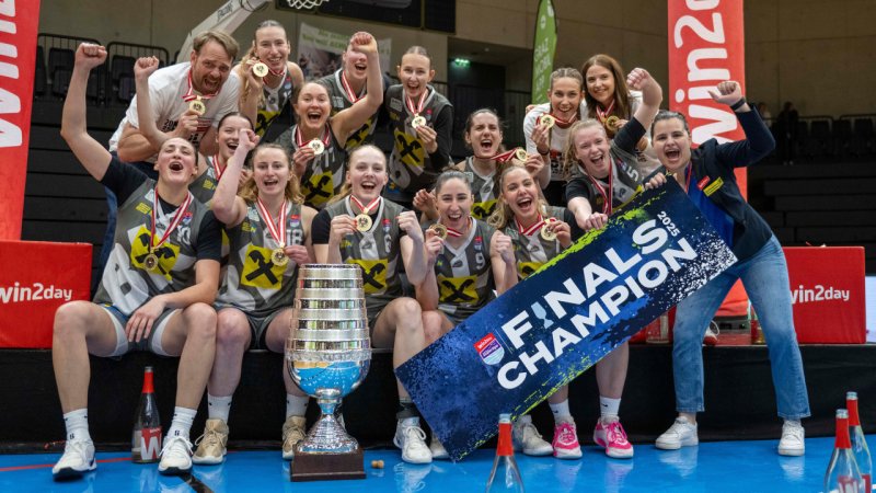 Klosterneuburg Duchess holen sich mit Sweep den Meistertitel