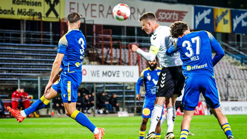 Leader Admira rettet Remis gegen gefährliches Stripfing