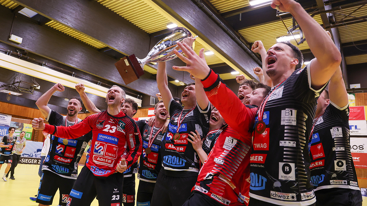 Cup-Titel an <a href='/de/daten/news/handball/handball/' class='tag'>Handball</a> Tirol und Hypo NÖ