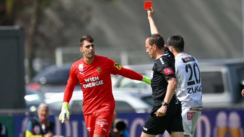 So reagiert Hedl auf seine Rote Karte gegen den WAC
