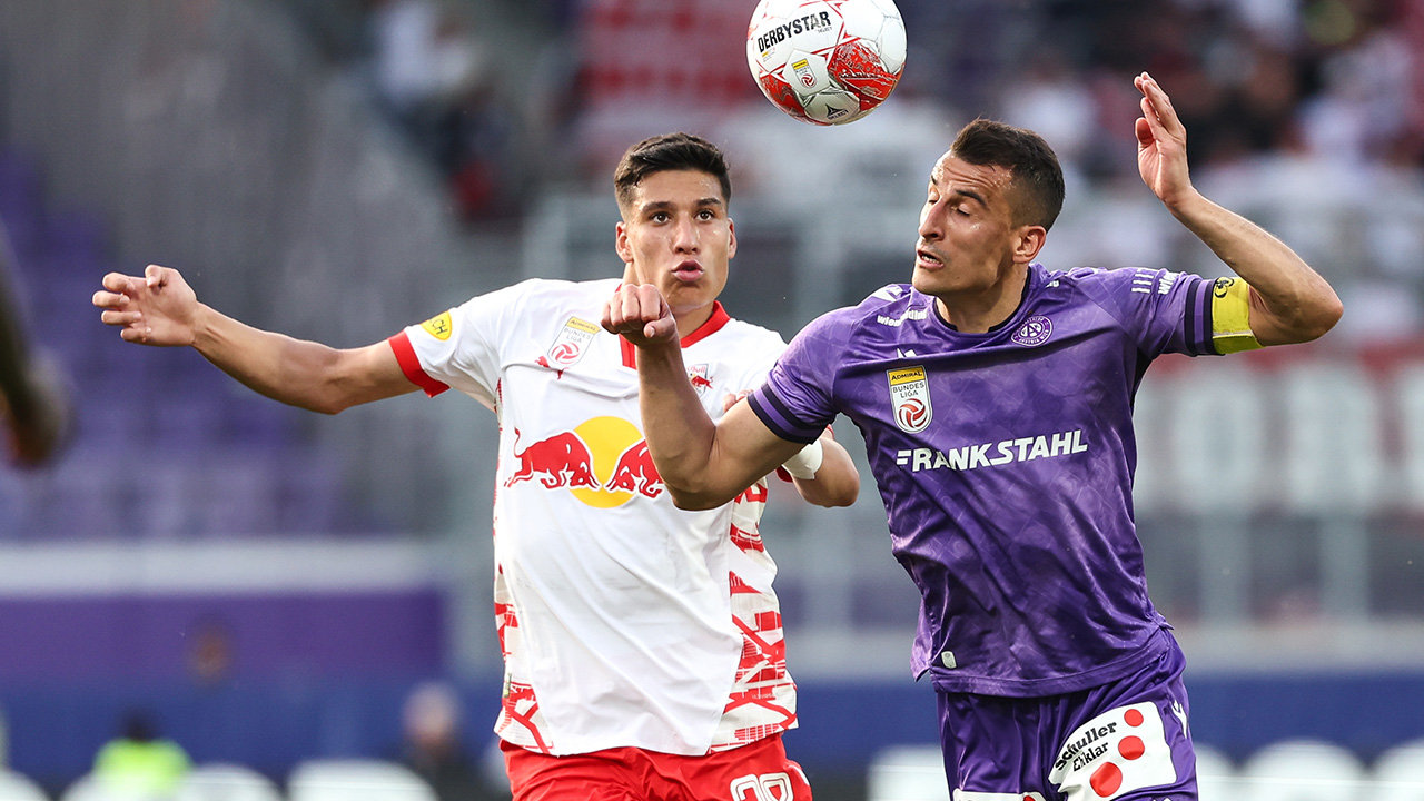 Salzburg gewinnt wilden Schlagabtausch gegen die Austria