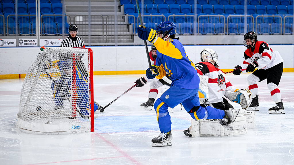 Klare WM-Niederlage für ÖEHV-U18 gegen die Ukraine