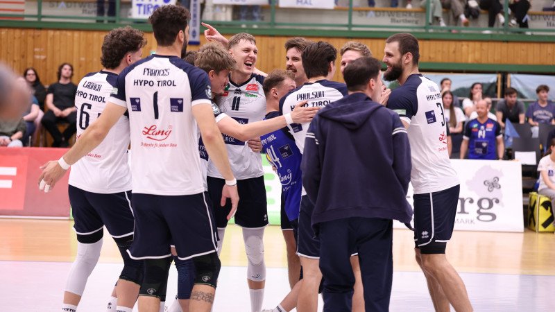 Abschied mit Titel! Hypo Tirol ist Volleyball-Meister