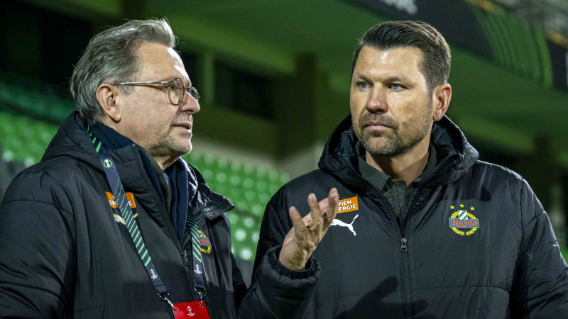 Rapid: <a href='/de/daten/news/markus-katzer/' class='tag'>Markus Katzer</a> erhält Rückendeckung