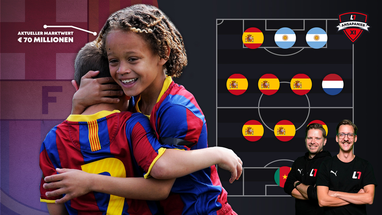 Die Milliarden-Elf aus La Masia