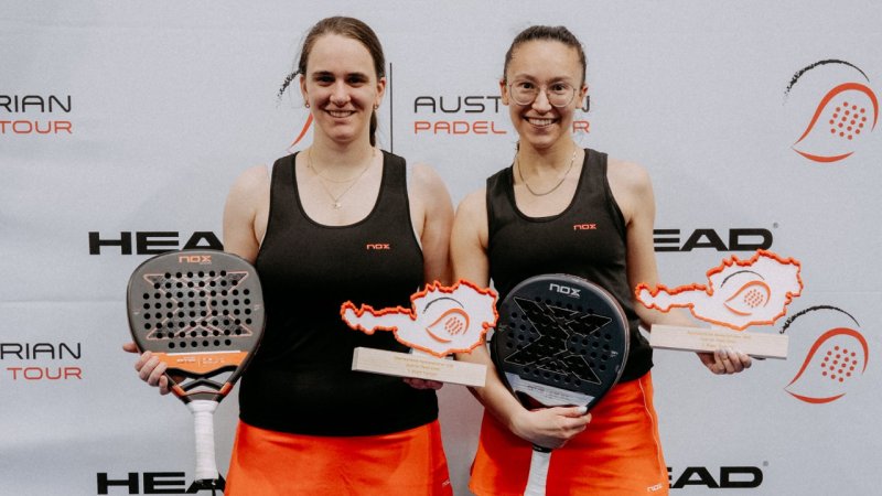 Padel-ÖM: Schmid und Prenner feiern Titel-Hattrick