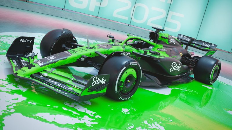 Speziallackierung! Kick Sauber in Miami in neuem Design