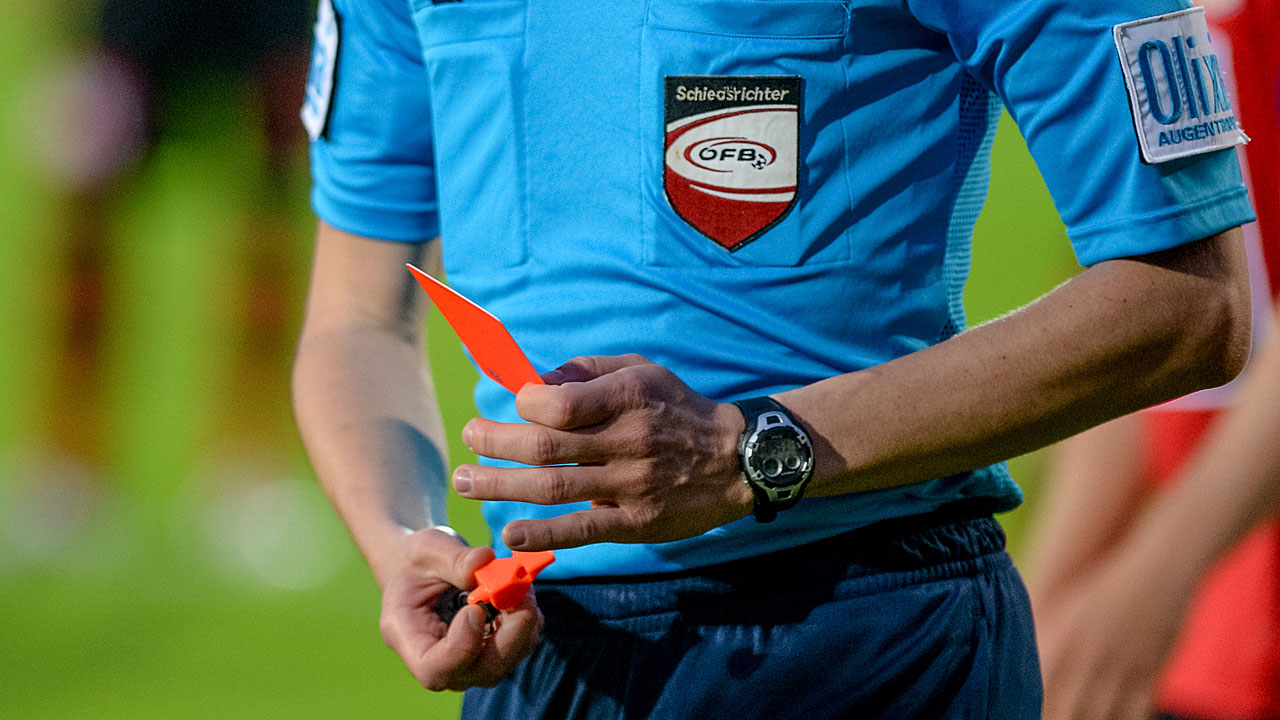 ÖFB macht Hetze gegen Schiedsrichter öffentlich