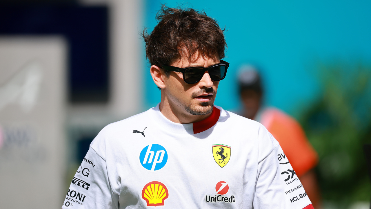 Crash! Charles Leclerc startet nicht beim Miami-Sprint