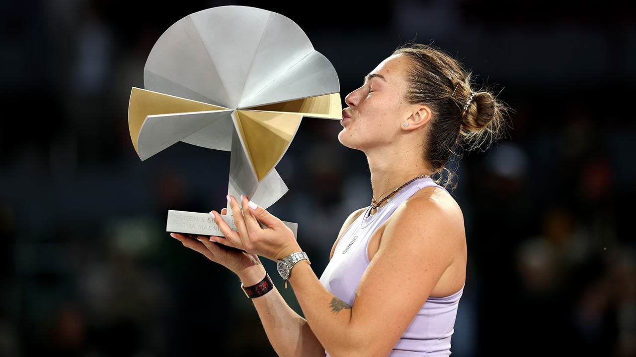 Sabalenka krönt sich zum dritten Mal zur Madrid-Siegerin