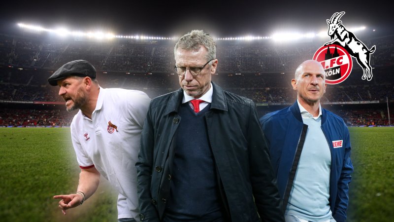 Alle Trainer des 1. FC Köln seit Peter Stöger