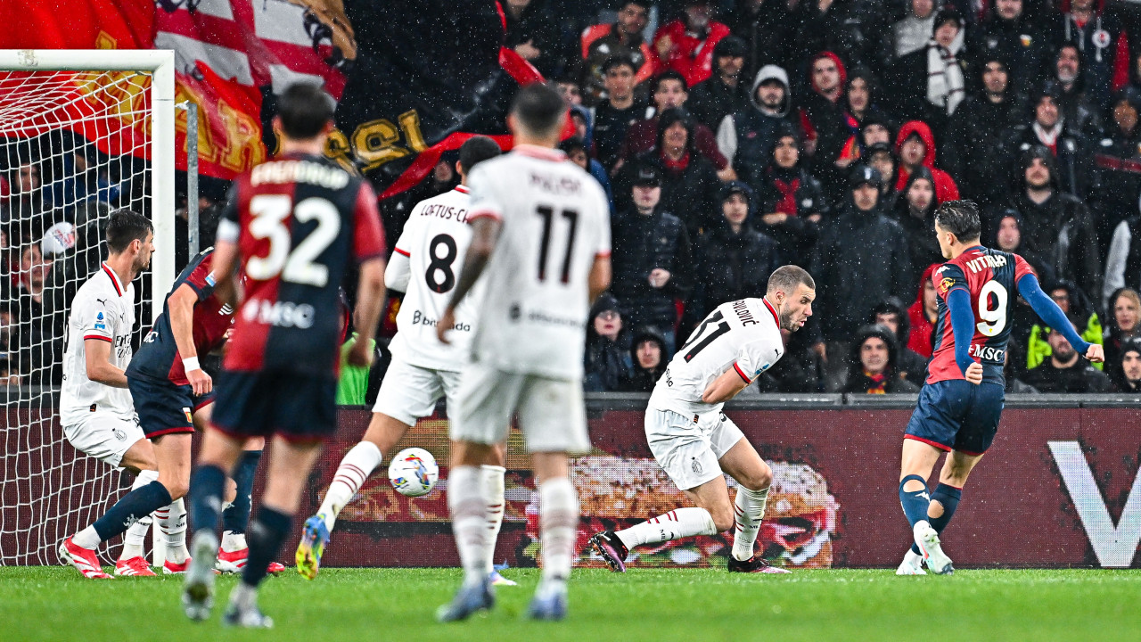 Später Später Doppelschlag! Milan gewinnt in Genua