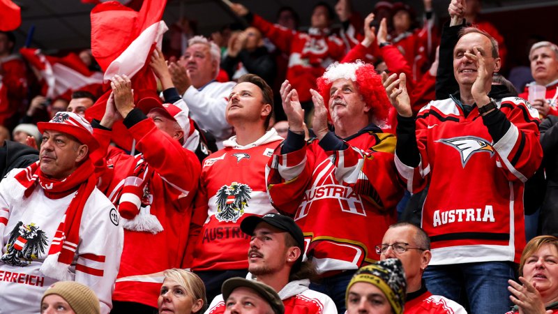 Österreichs Fans sorgen bei Eishockey-WM für Lacher