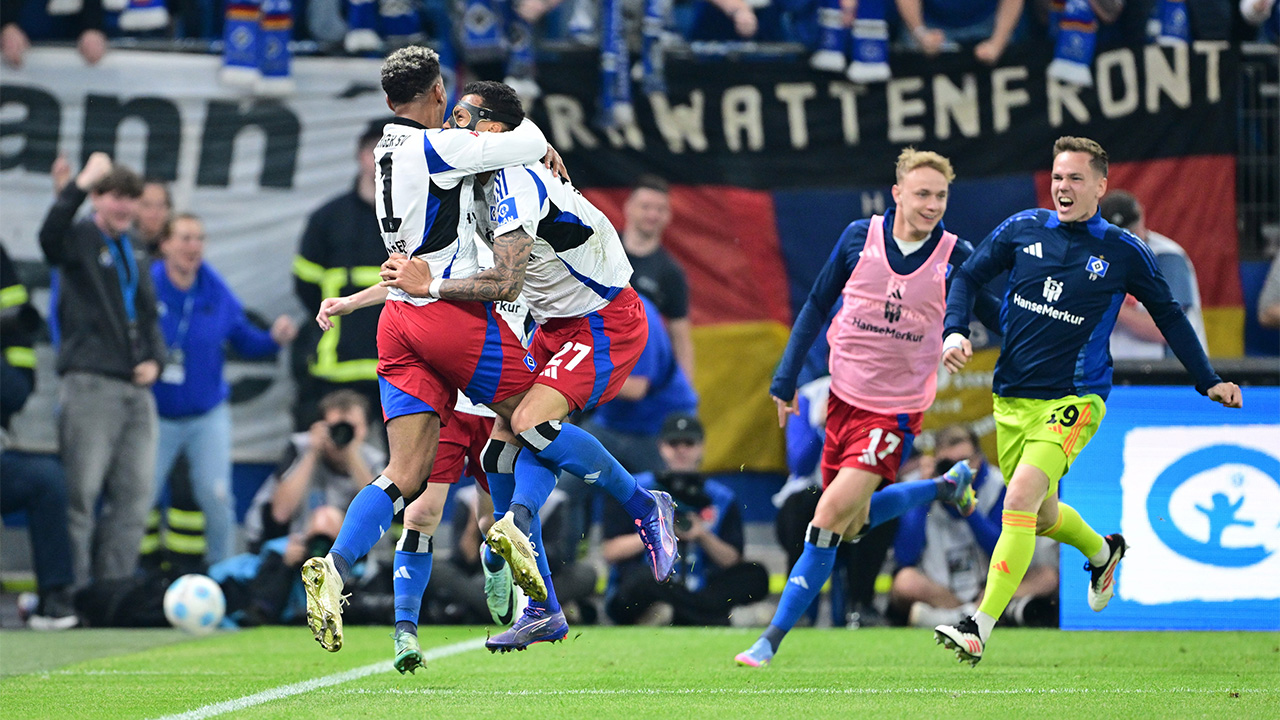 HSV feiert: "Sind wieder da, wo wir hingehören"