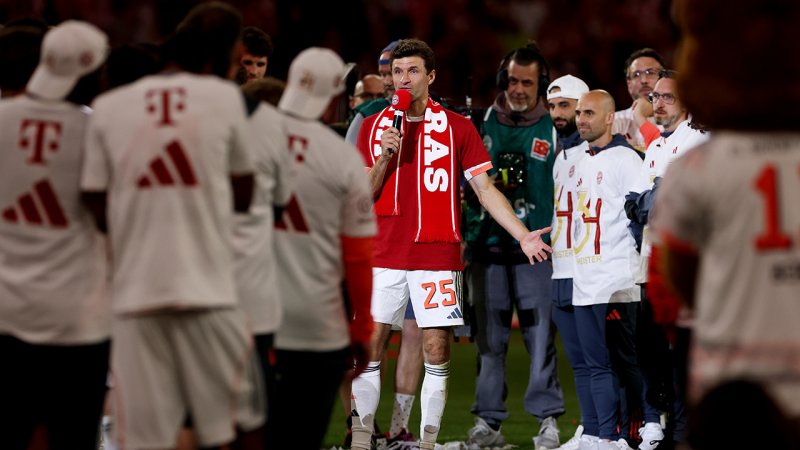 Bilder: Thomas Müllers letzter Auftritt in München
