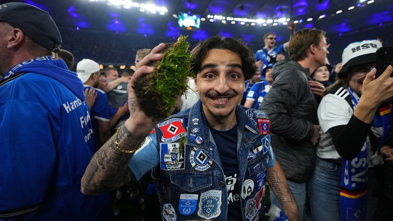 Der HSV ist zurück! Die besten Bilder der Aufstiegsparty