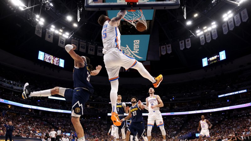Oklahoma City Thunder gleichen Serie in Denver aus