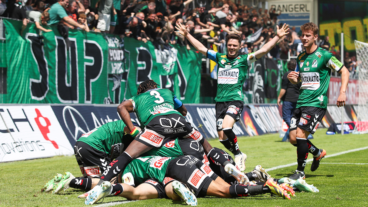 Steigt die Rieder Meisterparty schon im Ländle?