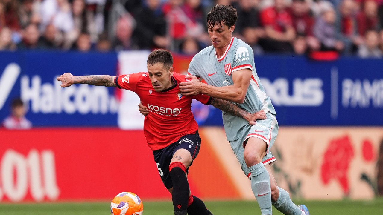 Bild für Zwei Kopfbälle! Keine Punkte für Atlético gegen Osasuna