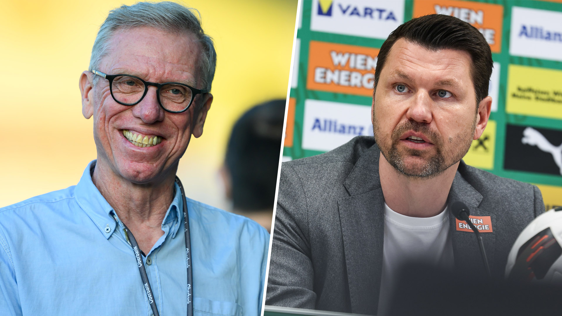 Stöger? Katzer bremst: "Das sind Dinge, die helfen nicht"