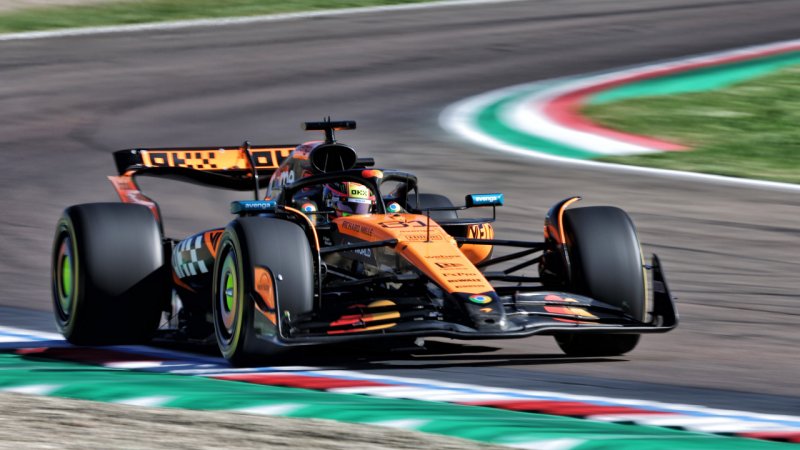 Piastri auch im zweiten Imola-Training voran
