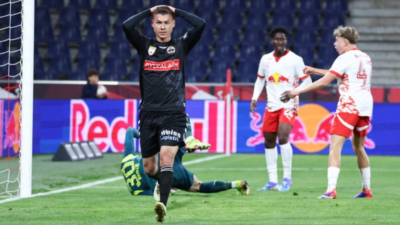 Niederlage in Salzburg: Admira verspielt Aufstieg endgültig