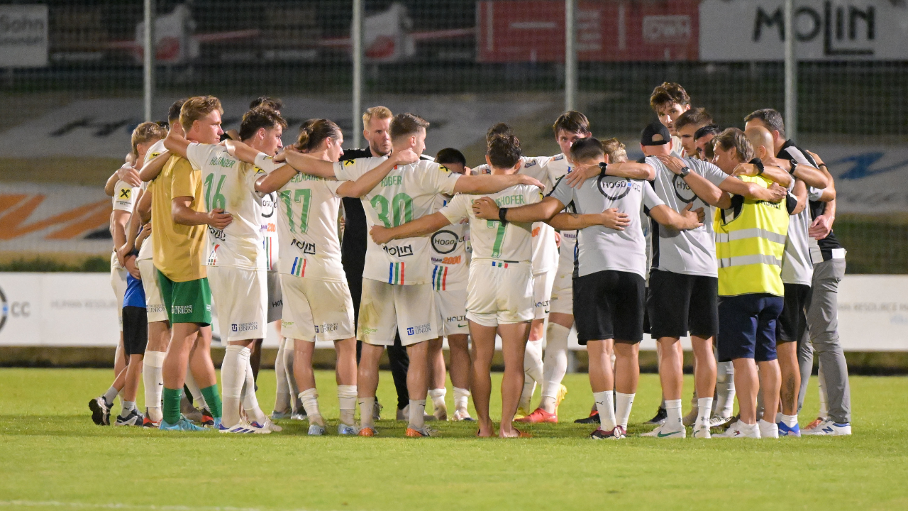 Meister! FC Hertha Wels steigt in die <a href='/de/daten/news/fussball/2--liga/' class='tag'>2. Liga</a> auf