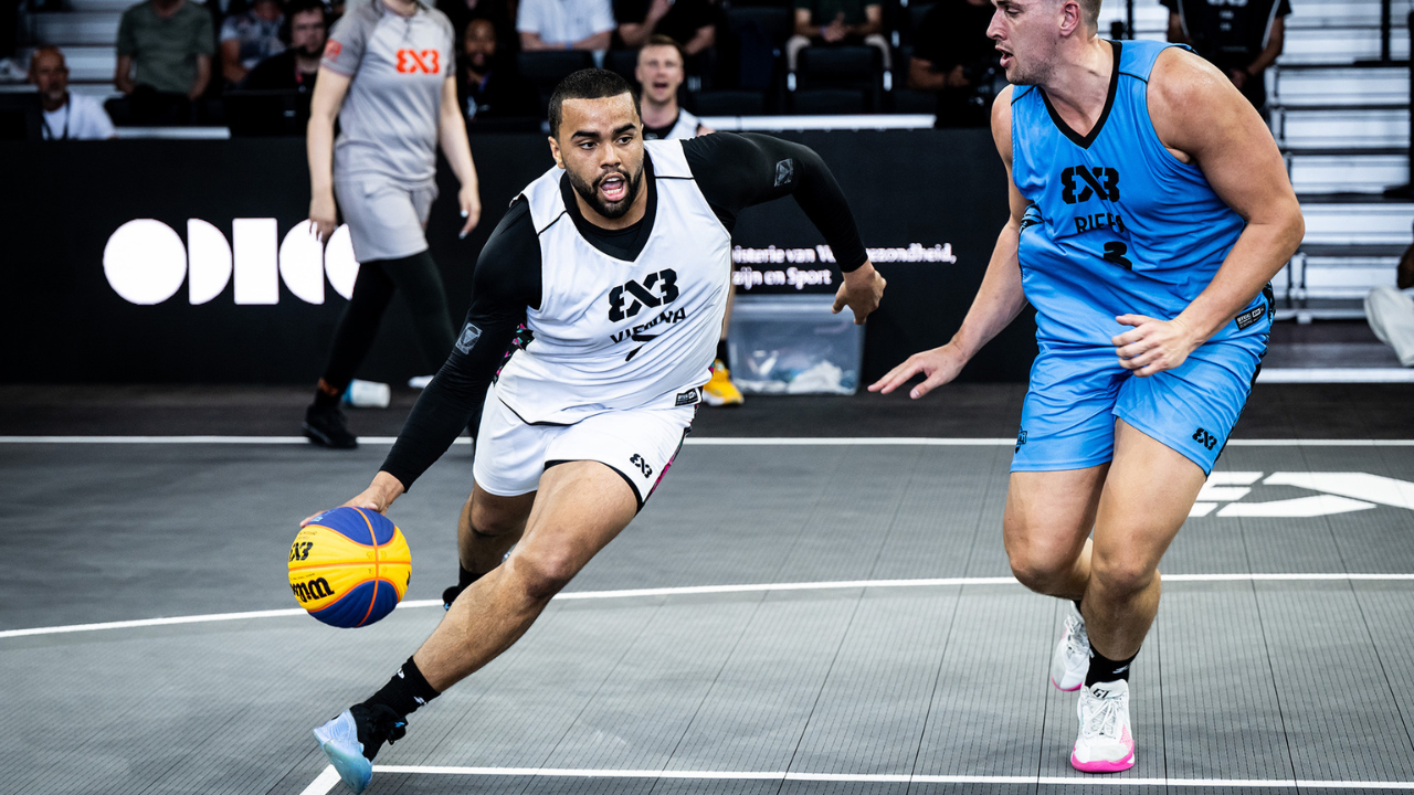 <a href='/de/daten/news/basketball/3x3/' class='tag'>3x3</a>-Masters: Team Vienna steht ungeschlagen im Viertelfinale