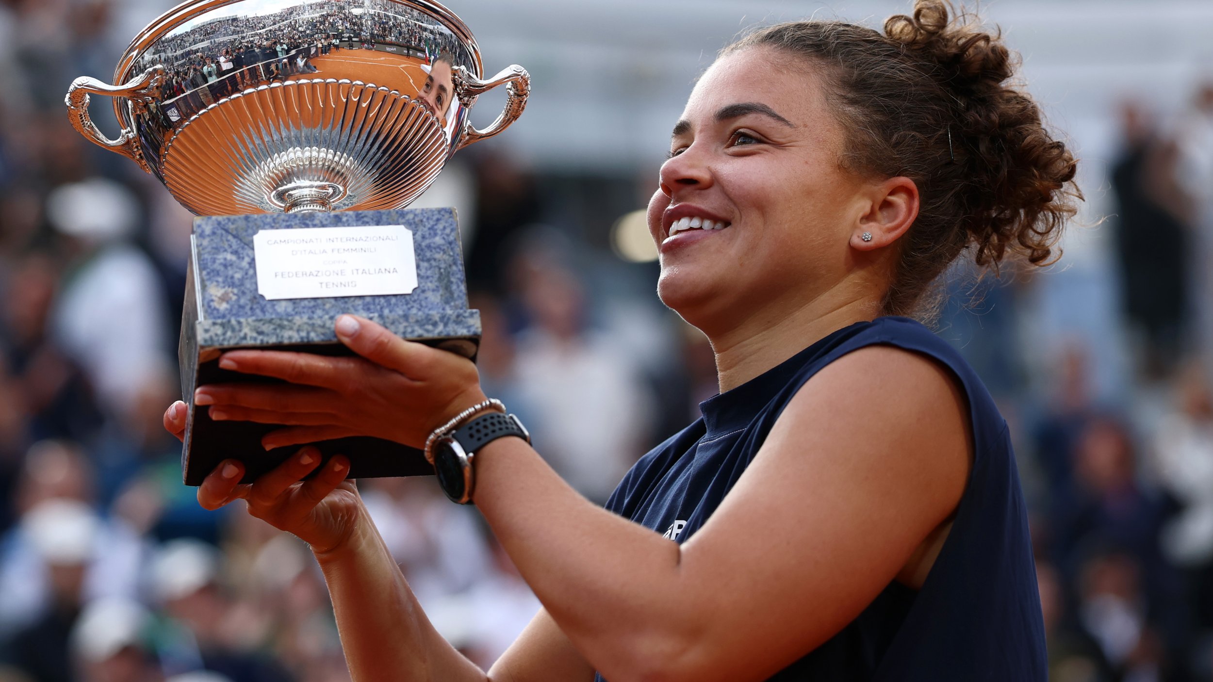 Jasmine Paolini feiert "Heimsieg" in Rom