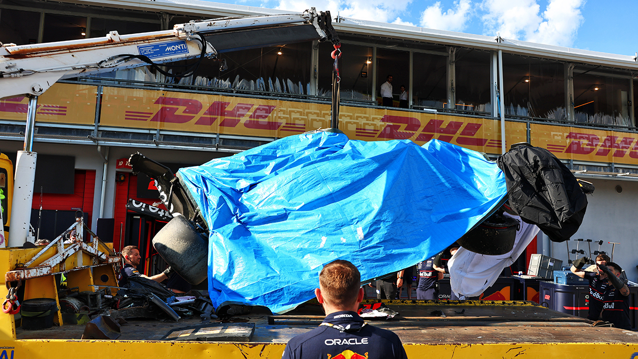 Heftiger Imola-Crash! Marko deutlich: "Echt kritisch"