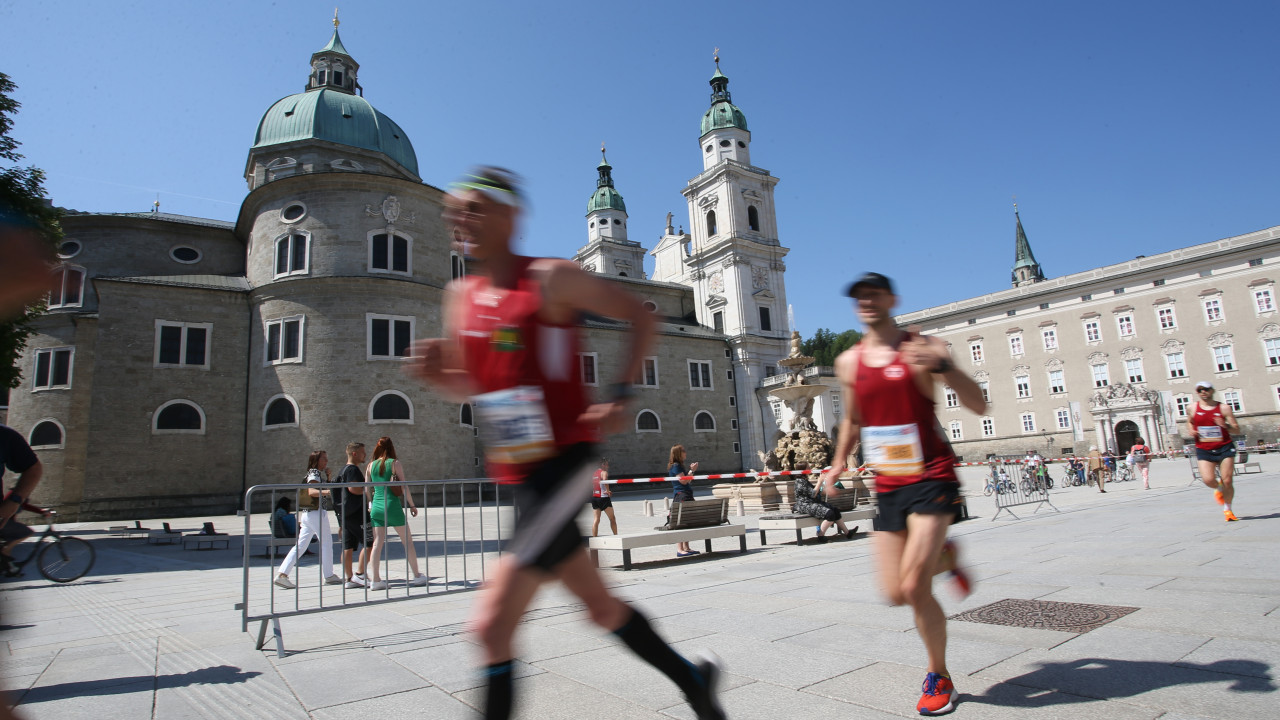Teilnehmerrekord und heimische Sieger bei Salzburg-Marathon