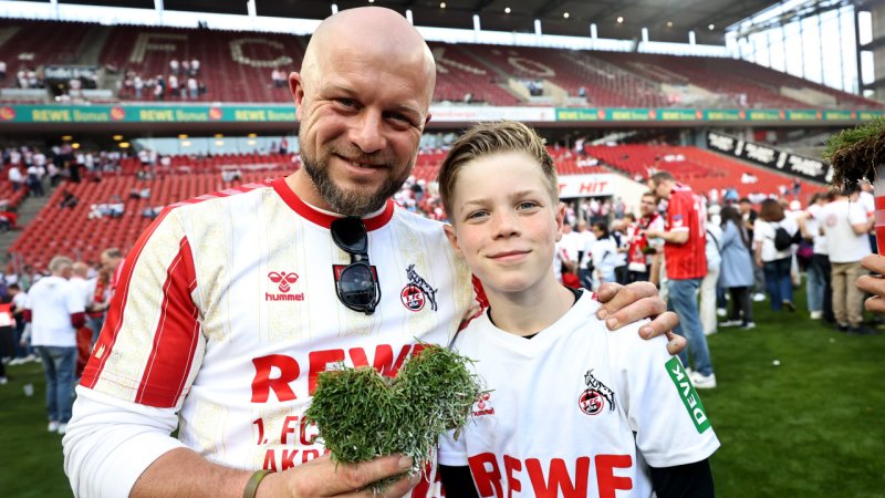 Köln ist wieder oben! Die besten Bilder zum Effzeh-Aufstieg