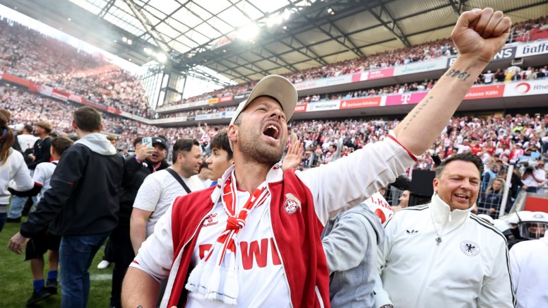 Köln ist wieder oben! Die besten Bilder zum Effzeh-Aufstieg