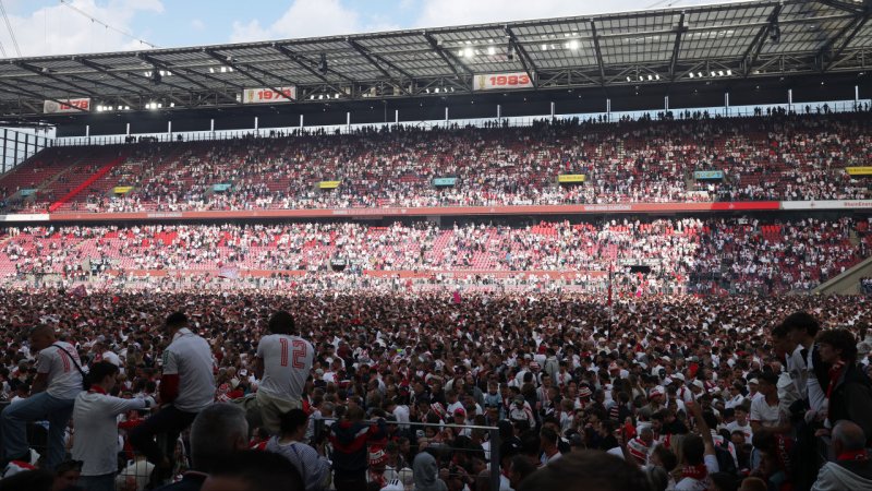 Köln ist wieder oben! Die besten Bilder zum Effzeh-Aufstieg