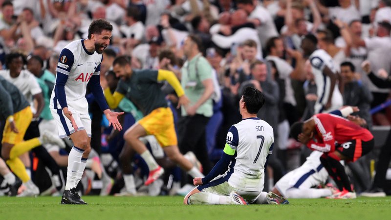 Spurs-Party in Bilbao! Die besten Bilder des EL-Finales