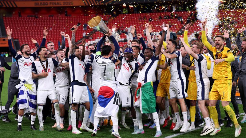 Spurs-Party in Bilbao! Die besten Bilder des EL-Finales