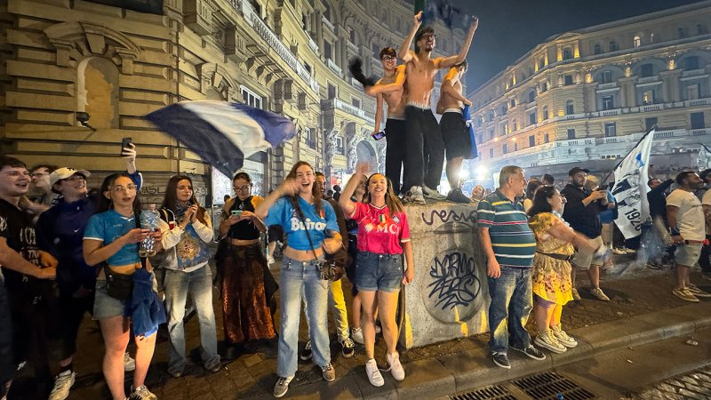 Stadt steht Kopf! Die besten Bilder der Napoli-Meisterparty