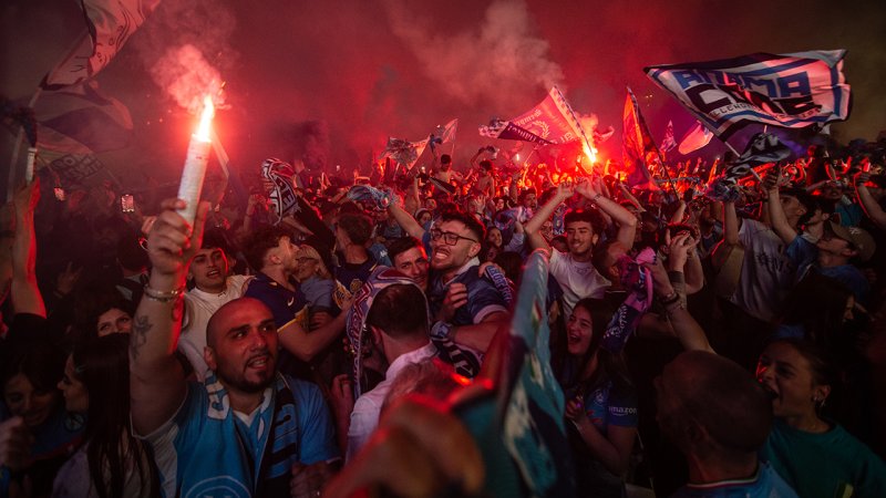 Stadt steht Kopf! Die besten Bilder der Napoli-Meisterparty
