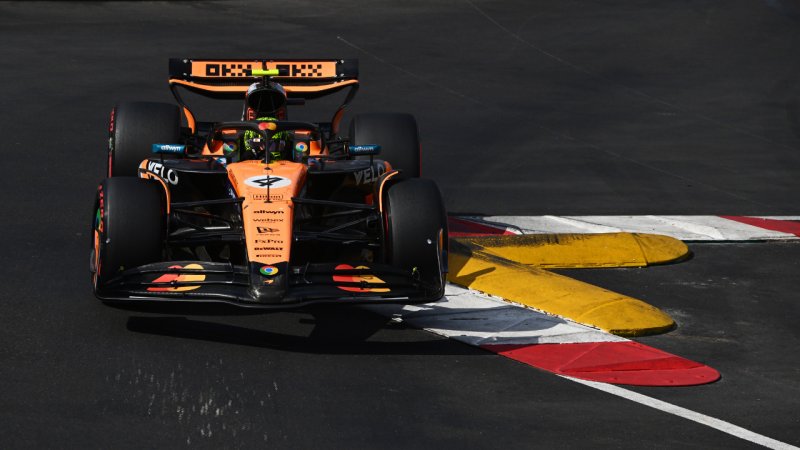 Lando Norris rast mit Rekordzeit zur Monaco-Pole