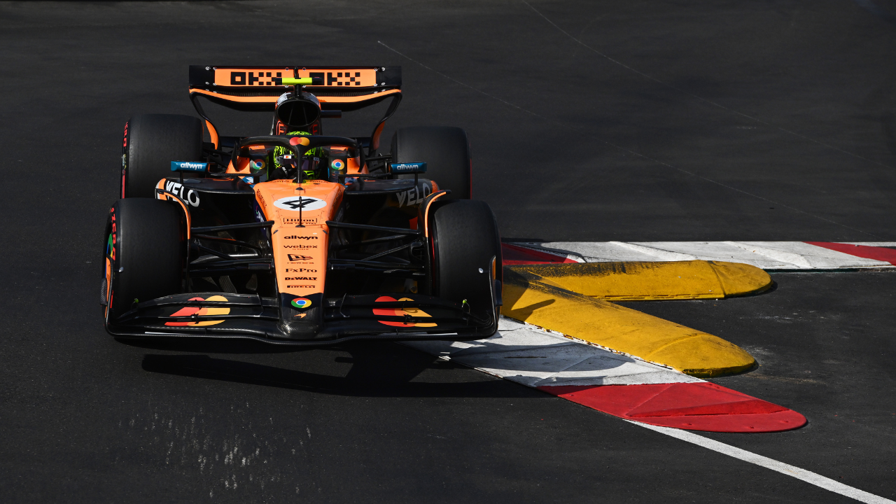 Lando Norris rast mit Rekordzeit zur Monaco-Pole