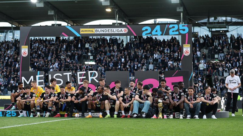 Miteinander lustig sans! So bejubelt Sturm den Teller
