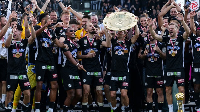 Miteinander lustig sans! So bejubelt Sturm den Teller