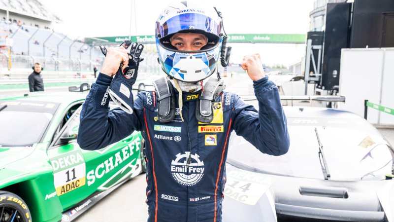Im Krimi! Aitken ringt Rast den Lausitz-Sieg ab